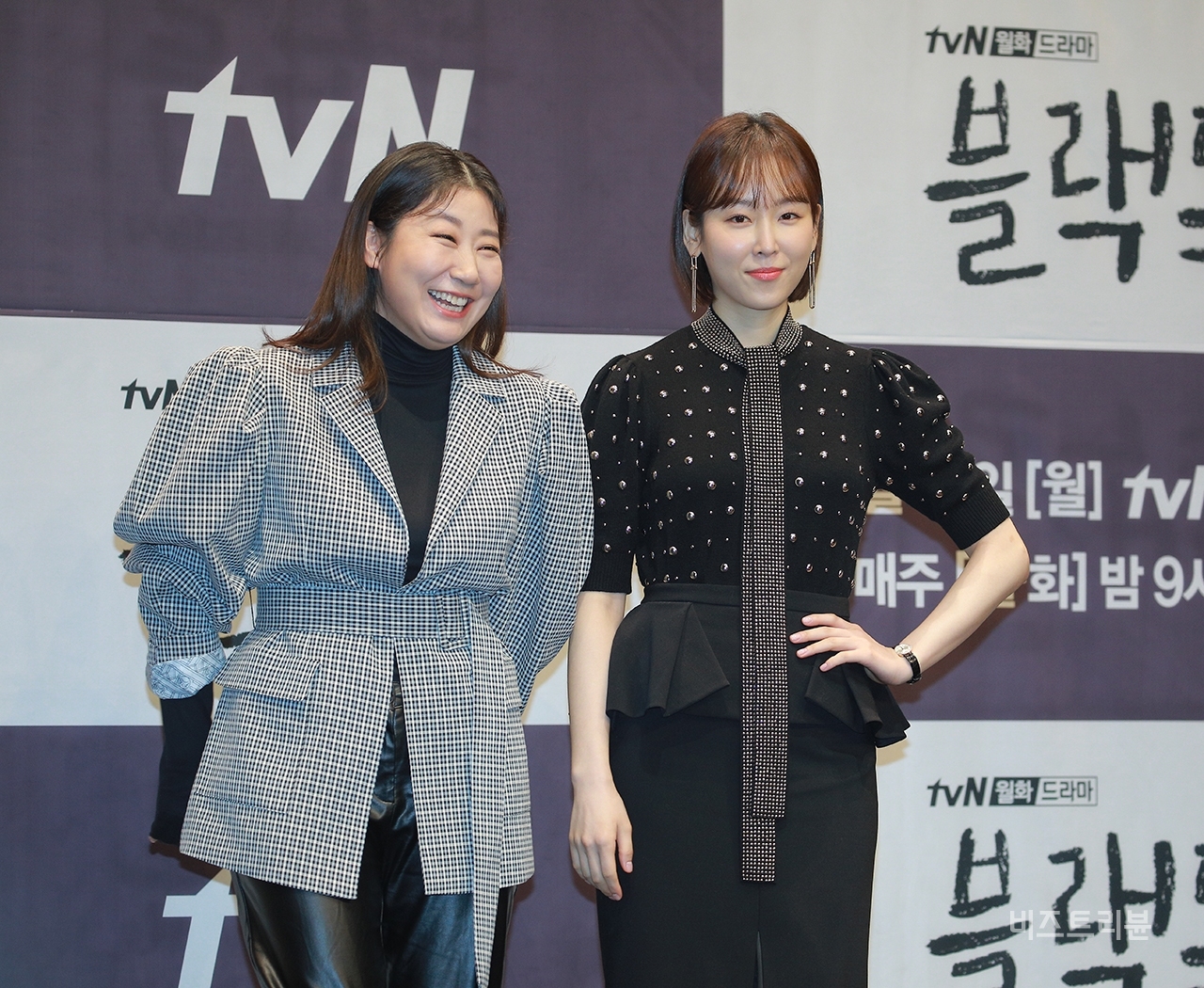 ▲'라미란-서현진', tvN 새 월화 드라마 '블랙독' 제작발표회 현장 ⓒ박윤주 기자