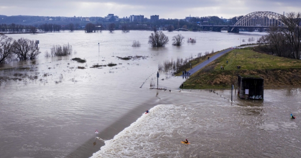 독일 남부 폭우로 수위 급상승한 네덜란드ㅣ EPA=연합