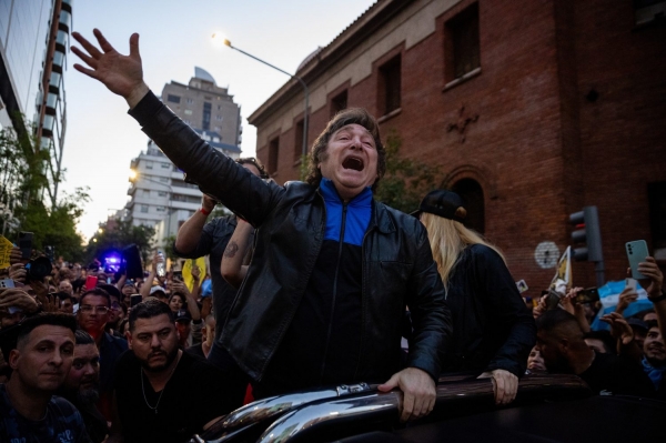 아르헨티나의 하비에르 밀레이 대통령 | 출처: THESE TIMES